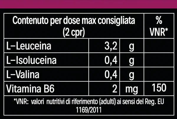 BCAA 8:1:1 AMMINOACIDI RAMIFICATI ALTA PUREZZA - OSTEOPHARMA™