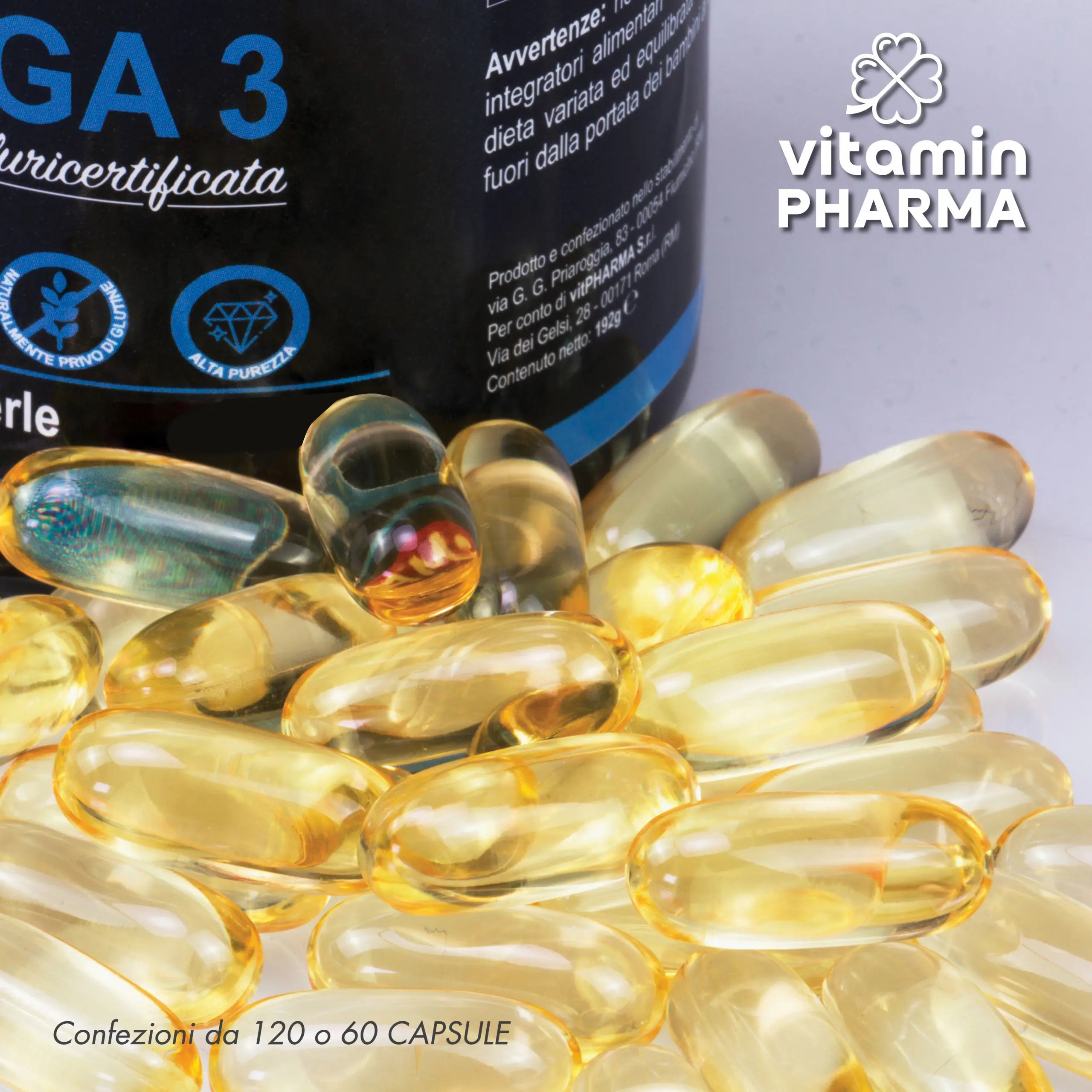 OMEGA-3 TOTAL PROTECT 5 Stars – 120 Perle - OSTEOPHARMA™