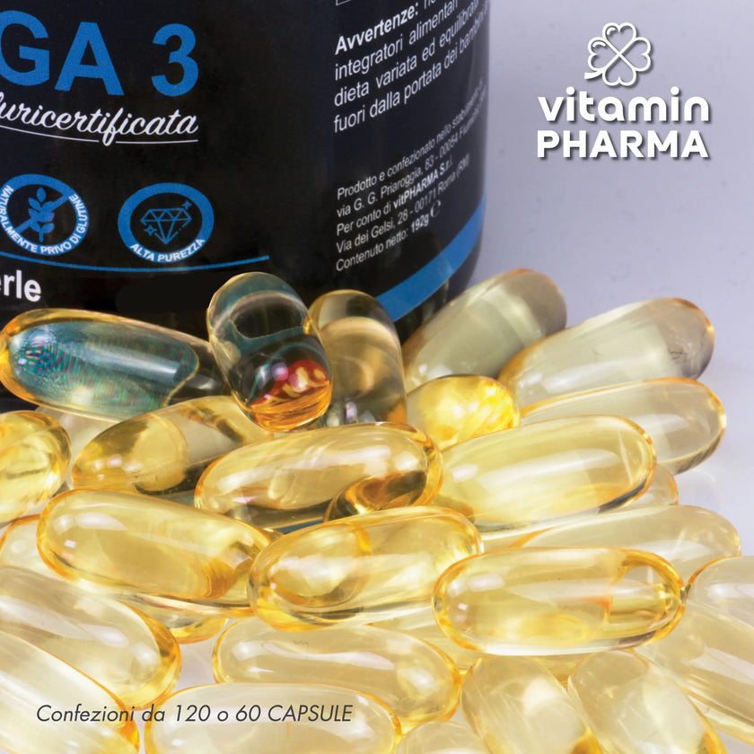 OMEGA-3 TOTAL PROTECT 5 Stars – 120 Perle - OSTEOPHARMA™