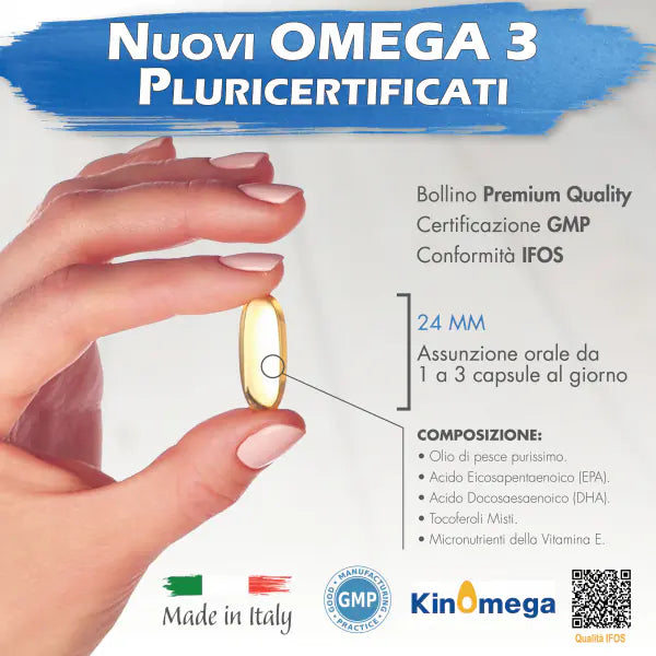 OMEGA-3 TOTAL PROTECT 5 Stars – 120 Perle - OSTEOPHARMA™