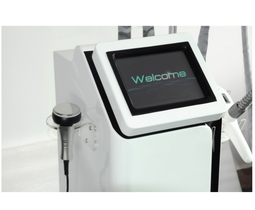 Macchina per Massaggio con Rulli a Vuoto, Radiofrequenza, Drenaggio Linfatico, Riduzione della Cellulite e Snellimento del Corpo. - CareMart