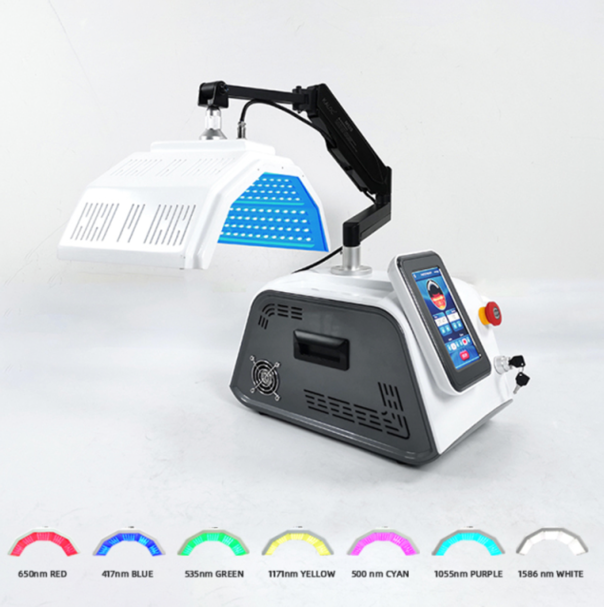 Macchina portatile per terapia della luce PDT a LED a 7 colori per il ringiovanimento della pelle. - CareMart