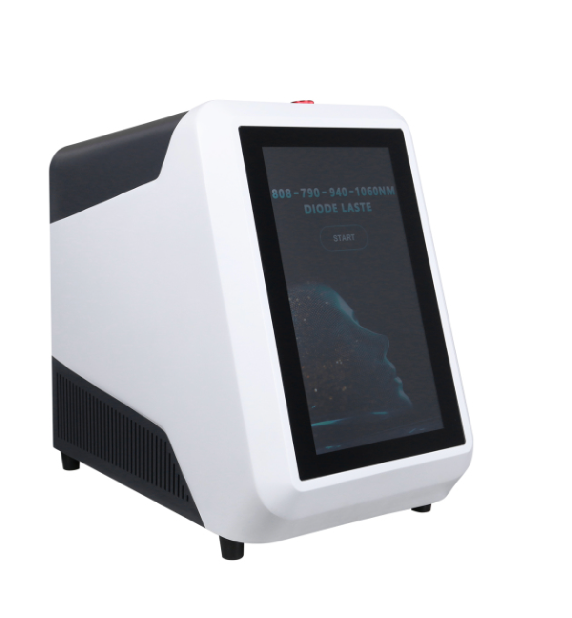 Portable hair removal machine with 3 wavelength diode laser (808nm, 790nm, 1060nm).