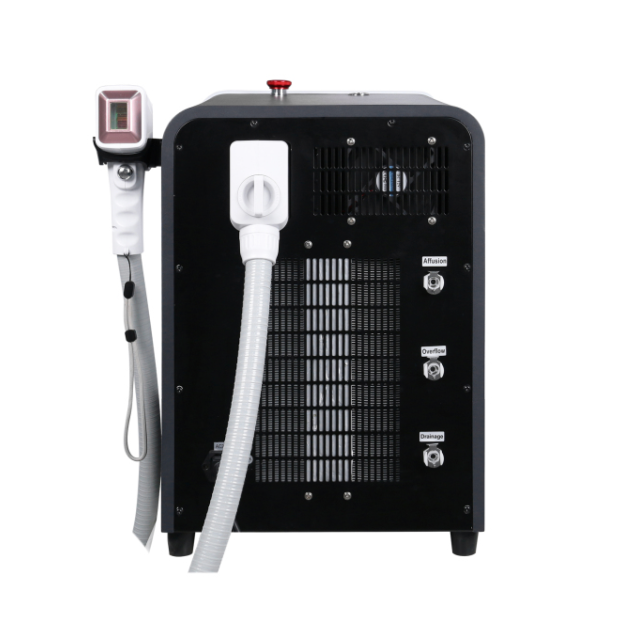 Portable hair removal machine with 3 wavelength diode laser (808nm, 790nm, 1060nm).