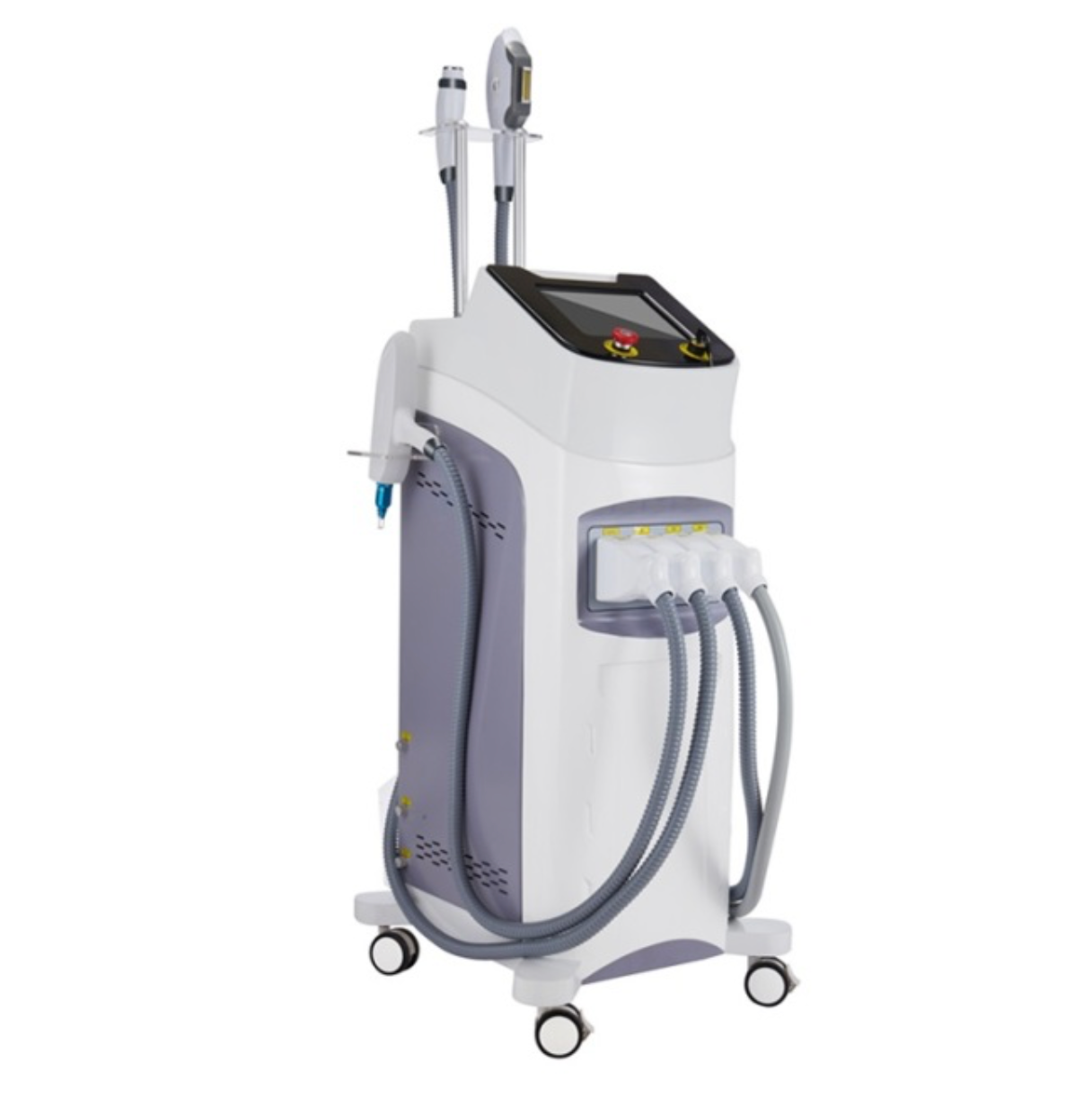High Efficiency & Quality Multifunctional Laser Machine: 4 in 1 IPL laser technology device for hair removal and other skin treatments.