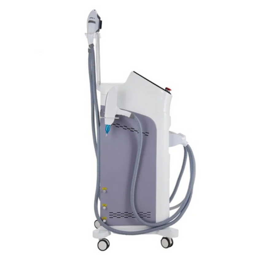 High Efficiency & Quality Multifunctional Laser Machine: 4 in 1 IPL laser technology device for hair removal and other skin treatments.