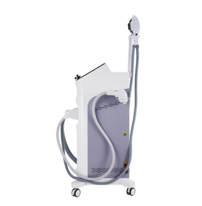 High Efficiency & Quality Multifunctional Laser Machine: 4 in 1 IPL laser technology device for hair removal and other skin treatments.