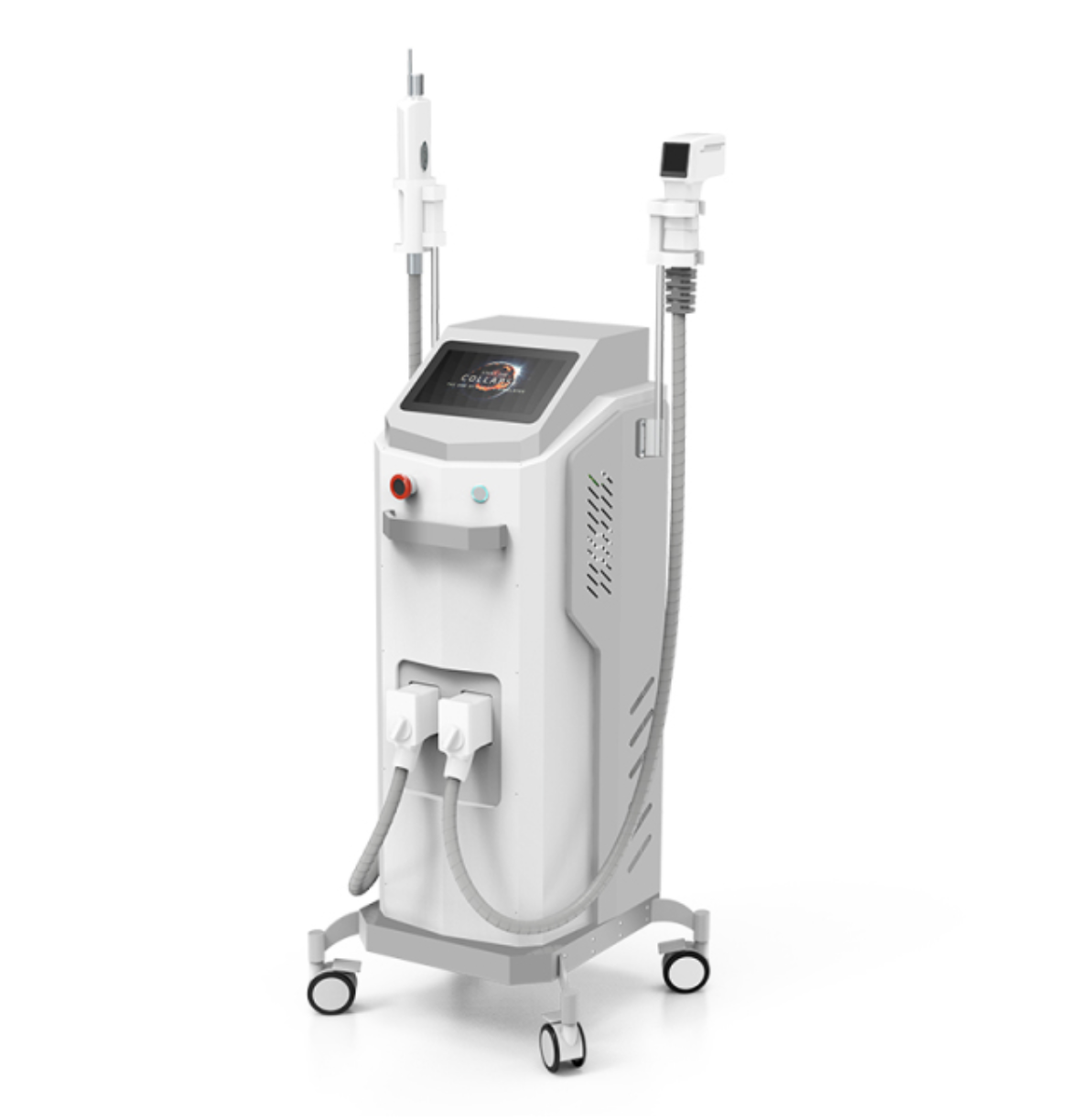 2 in 1 laser hair and tattoo removal machine with 808nm diode laser technology.