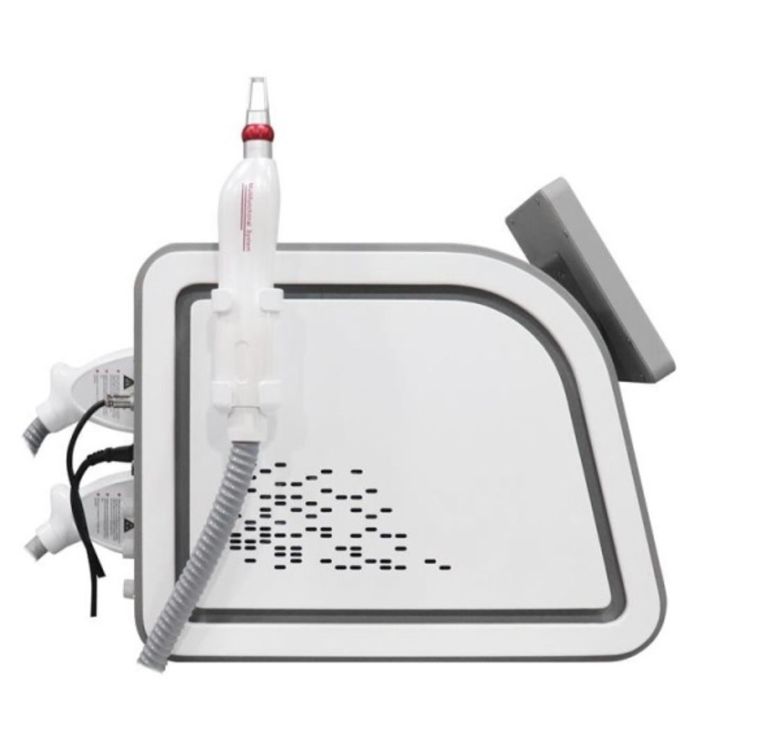 2 in 1 Hair and Tattoo Removal Machine: Combines Nd:YAG laser for tattoo removal and 808nm diode laser for hair removal.