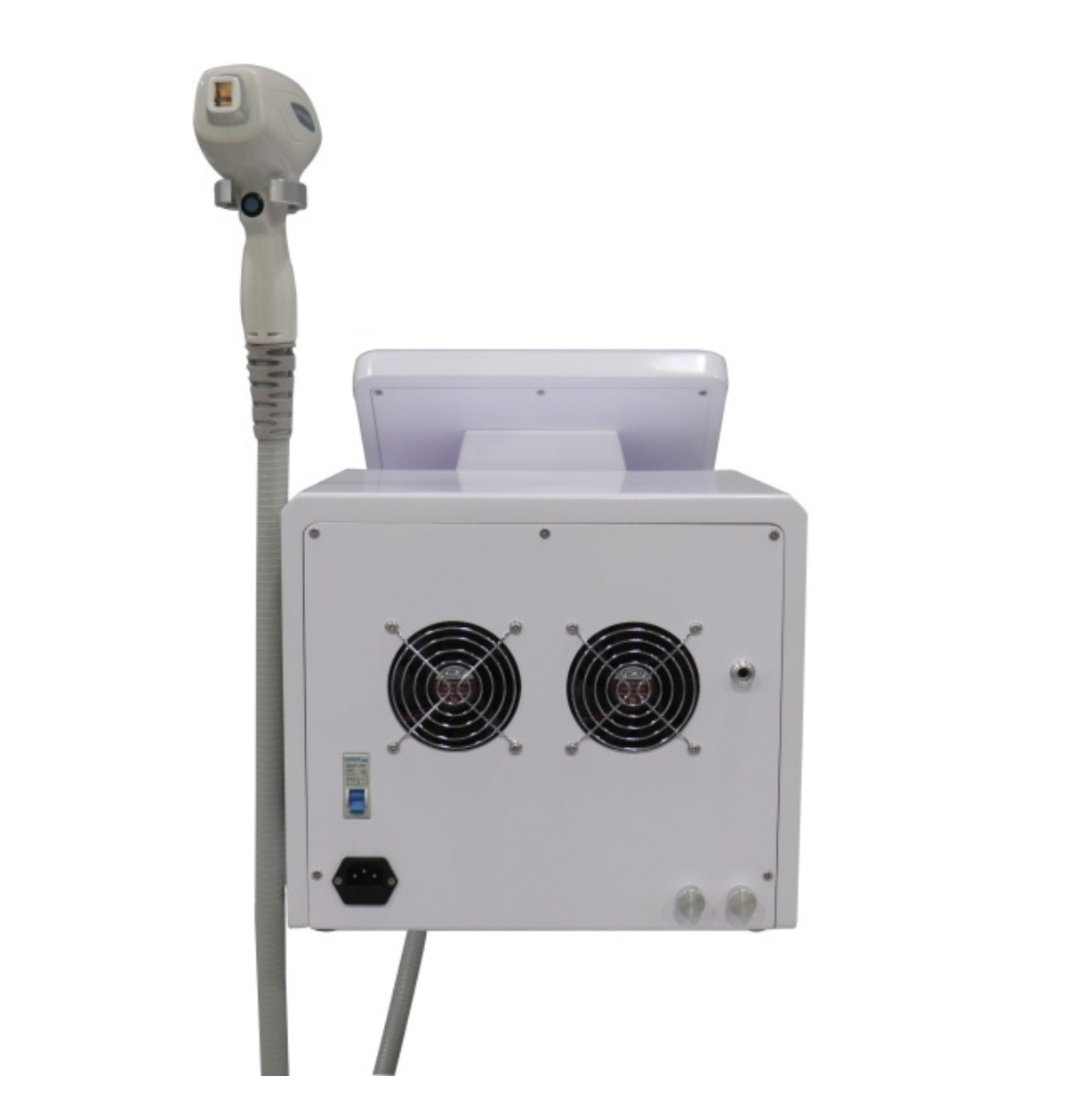 Portable 808nm diode laser hair removal machine.