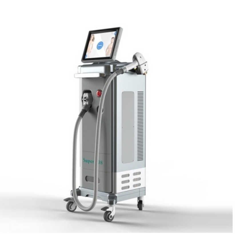 Professional Painless Laser Hair Remover 10 Million Shots, 1200W High Power, 808nm Diode Laser Hair Removal Equipment.
