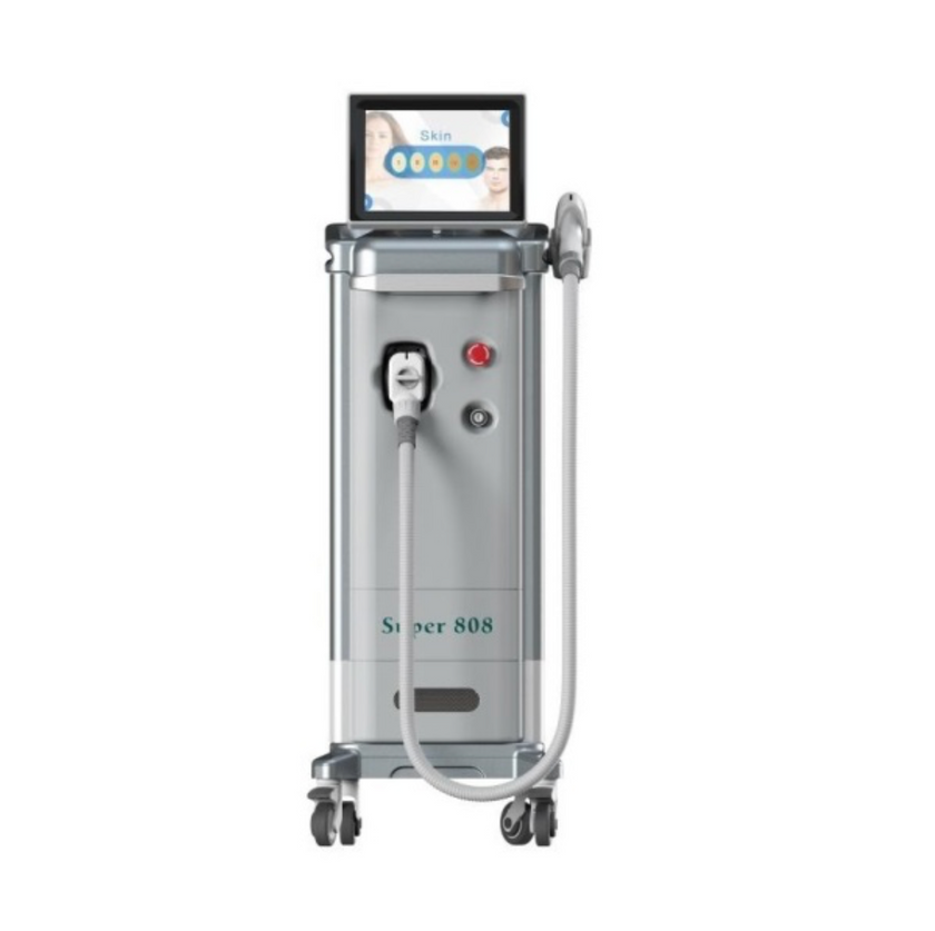 Professional Painless Laser Hair Remover 10 Million Shots, 1200W High Power, 808nm Diode Laser Hair Removal Equipment.
