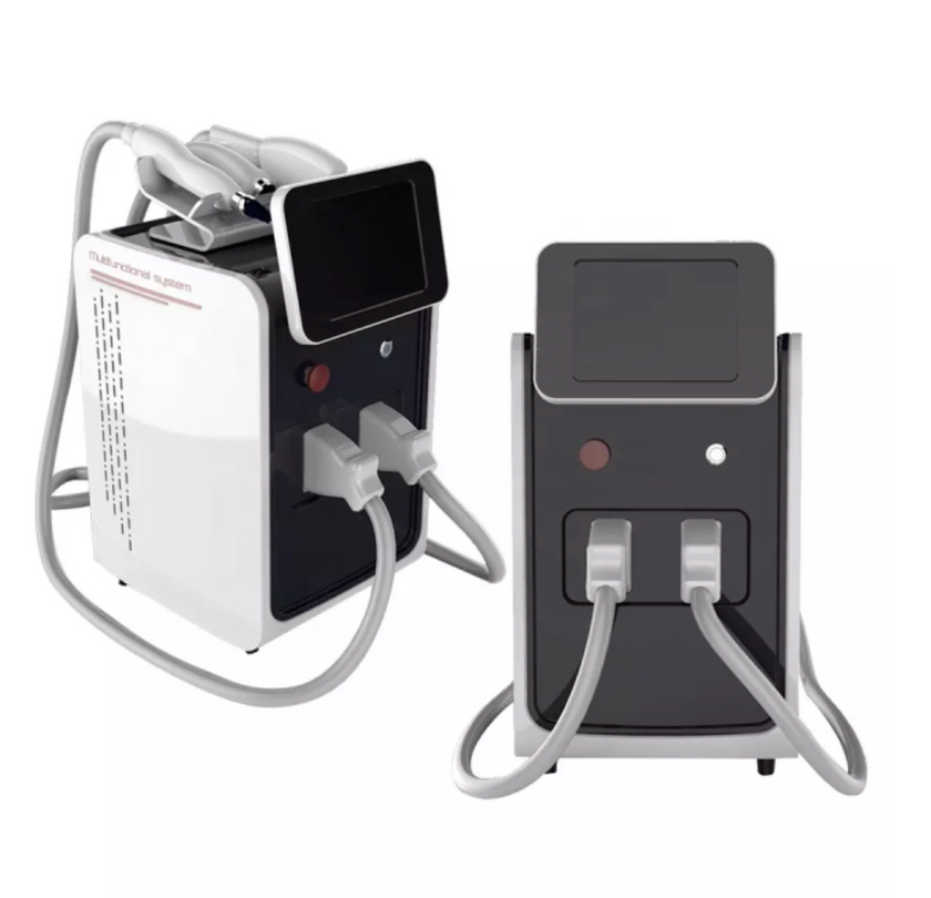 Macchina 3 in 1 per il ringiovanimento cutaneo con laser YAG, RF e IPL