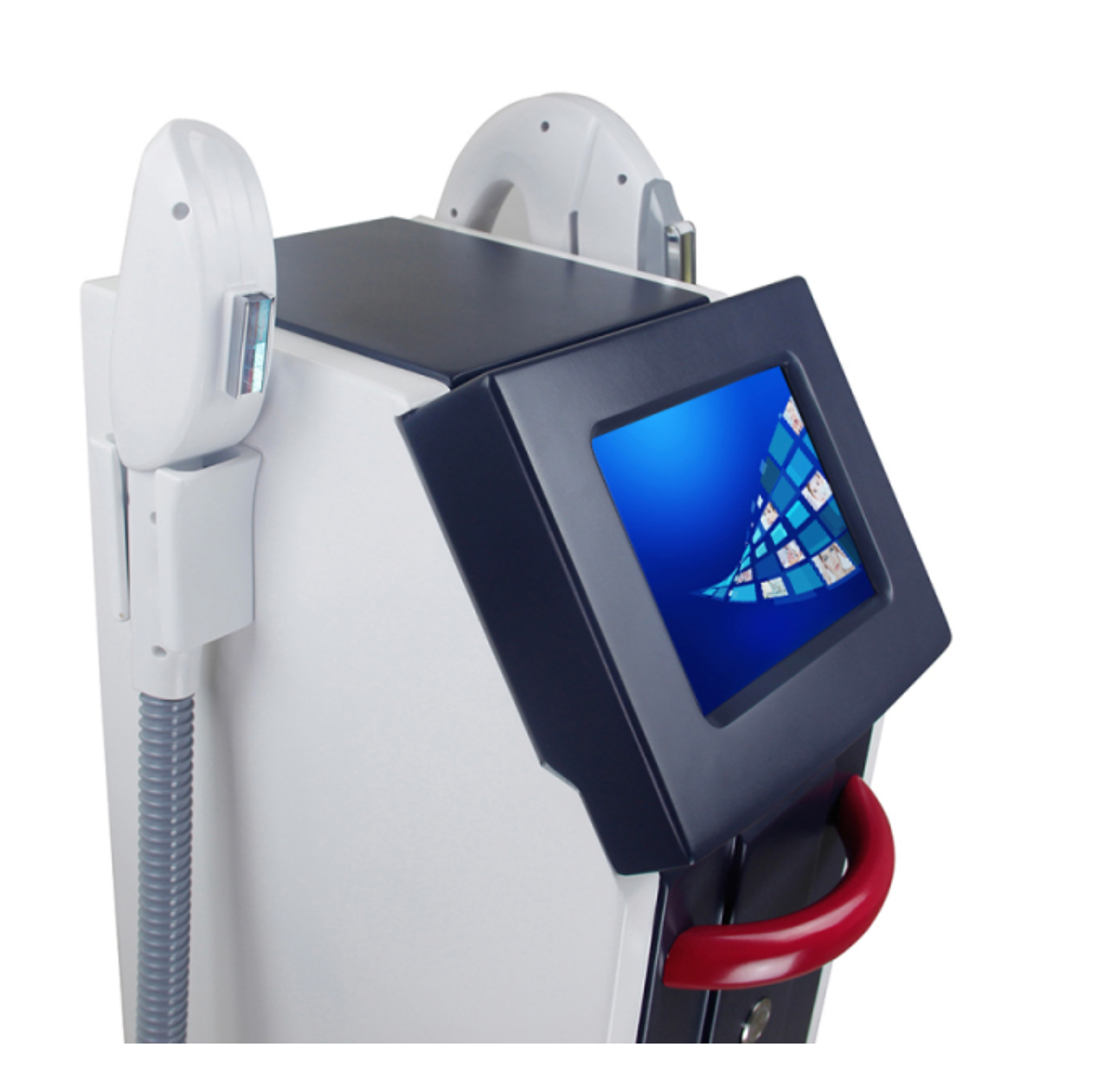 Macchina a 2 Manipoli per la Rimozione dei Peli con LaserSHR Elight