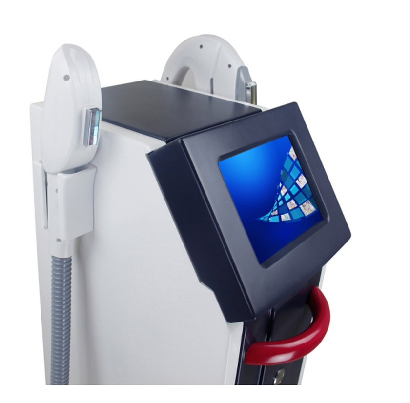 Macchina a 2 Manipoli per la Rimozione dei Peli con LaserSHR Elight