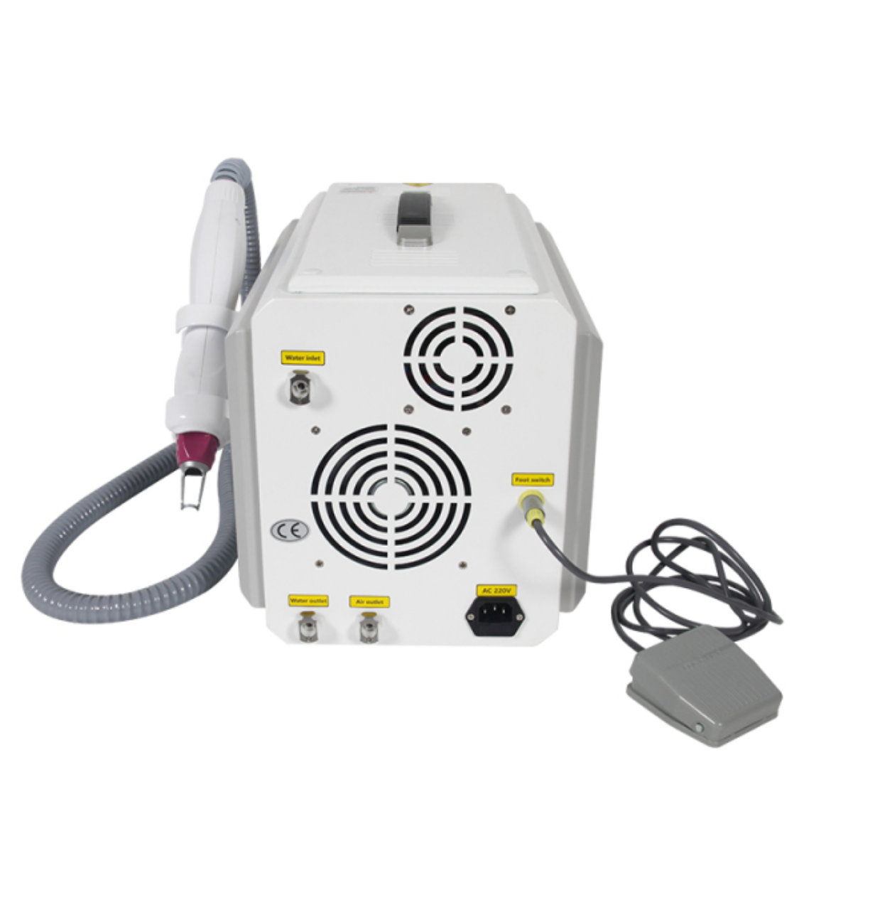 Macchina Portatile Pico Laser per Sbiancamento, Rimozione di Tatuaggi e Peeling al Carbonio.