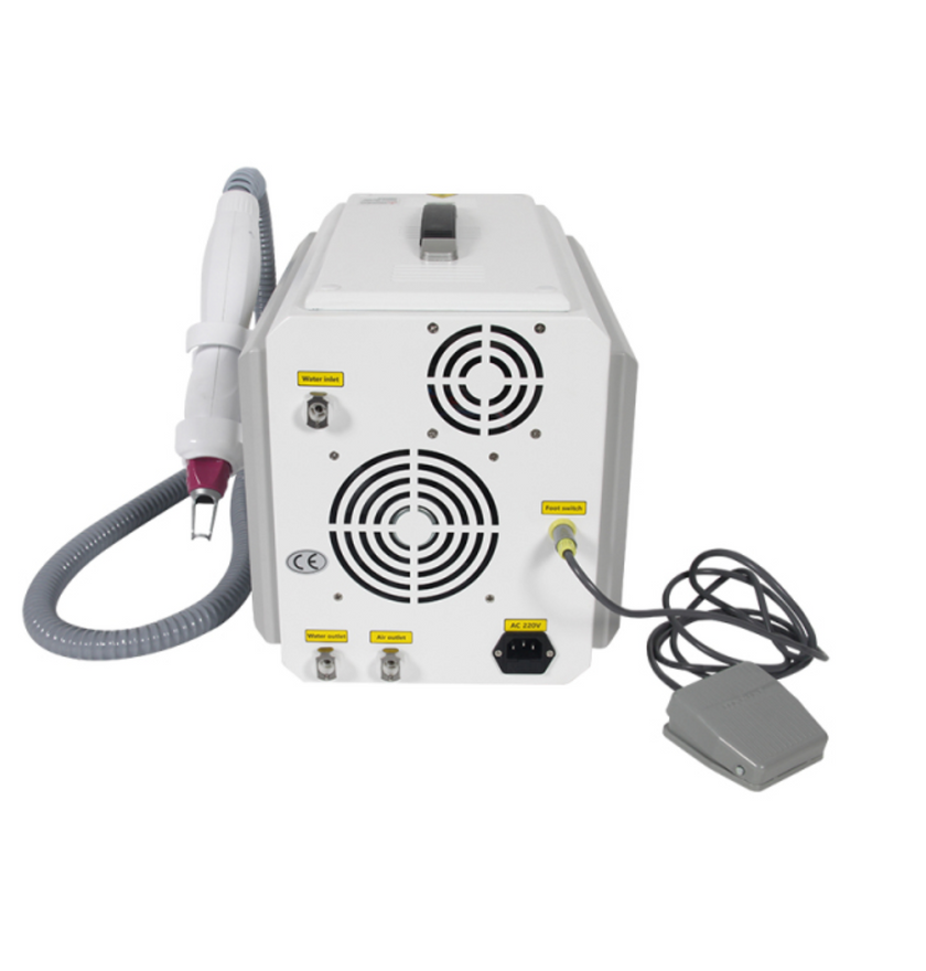 Macchina Portatile Pico Laser per Sbiancamento, Rimozione di Tatuaggi e Peeling al Carbonio.
