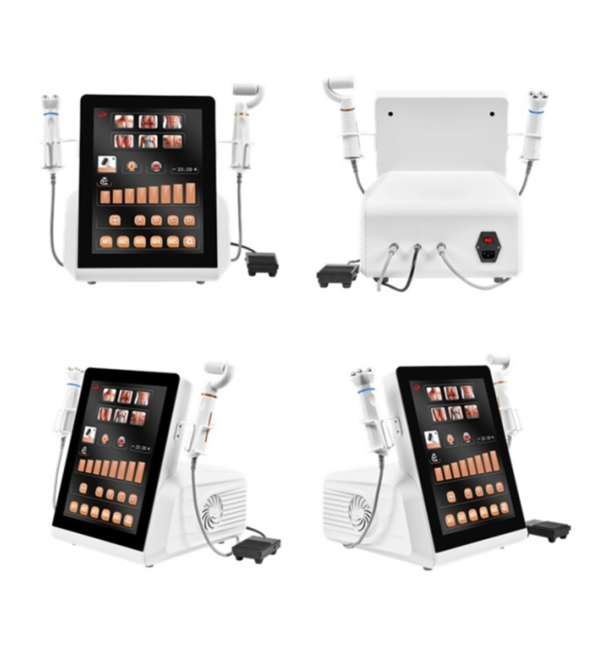 Plasma Pen for Acne Treatment, Facial Skin Rejuvenation, Deep Pore Cleansing with RF and EMS