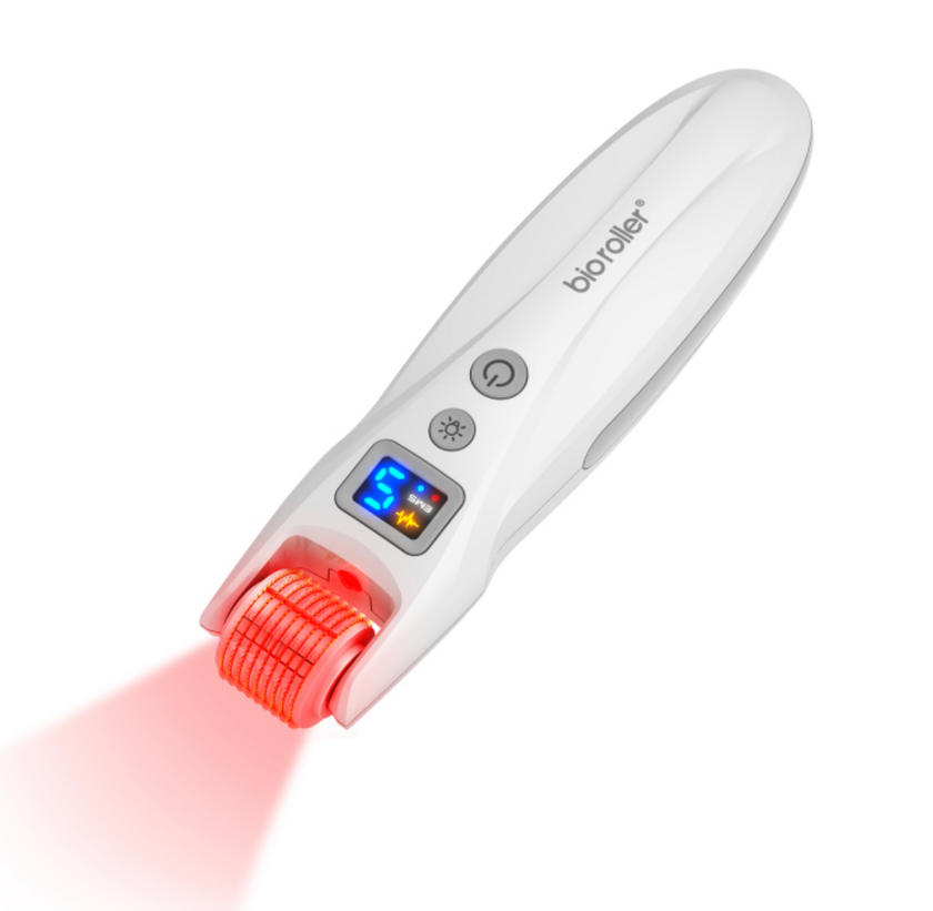 Derma Roller Wireless con Bio Roller