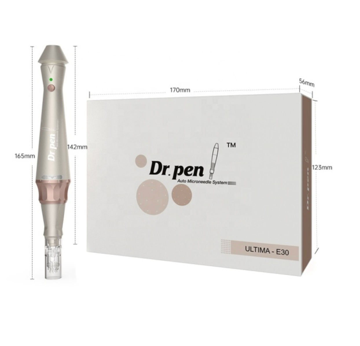 Dr.Pen - Penna Derma Wireless per Micro-Needling in Acciaio Inox