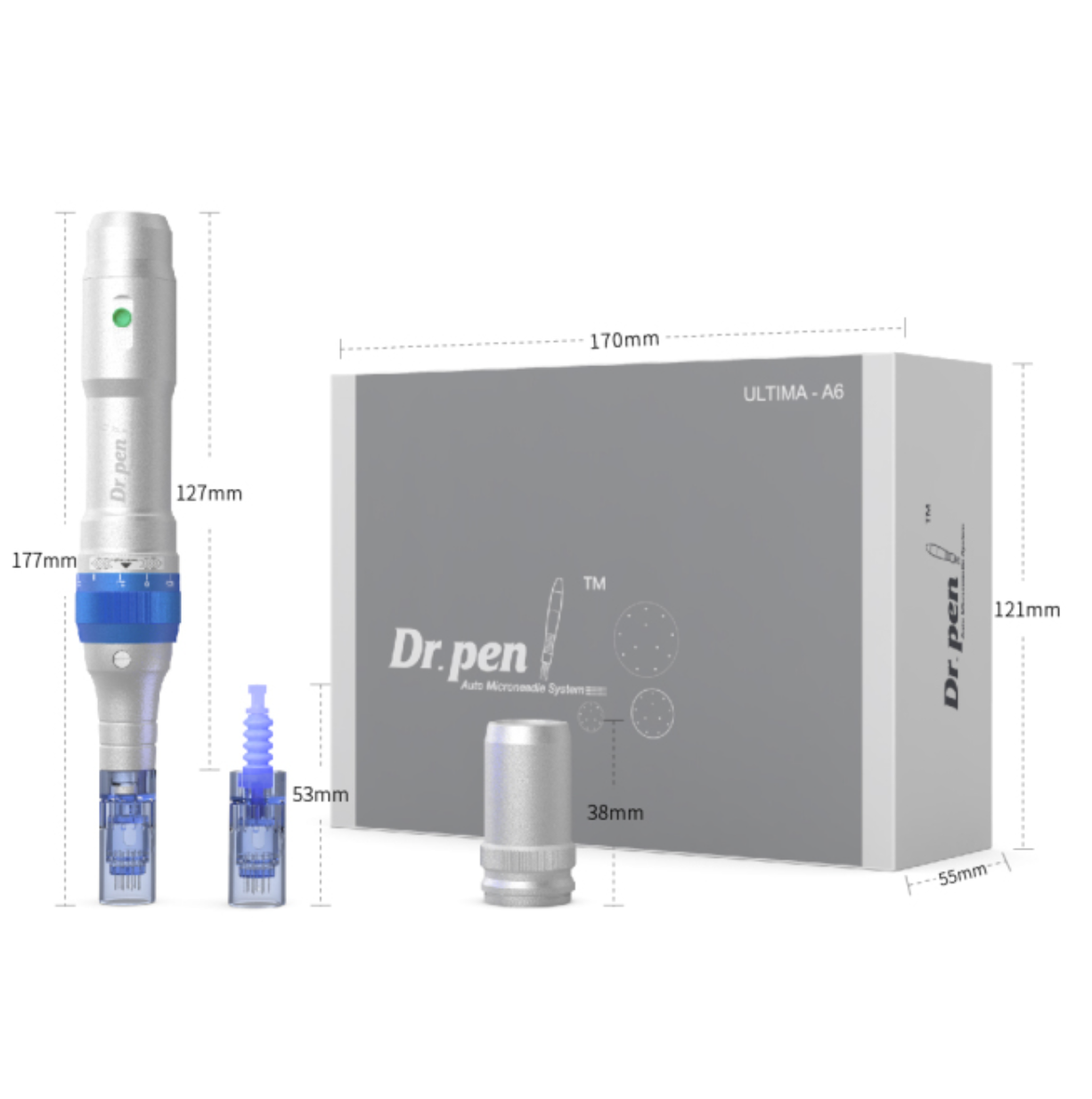 Dr.pen A6 - Electric Micro-needling Pen, Skin Pen Derma Pen.