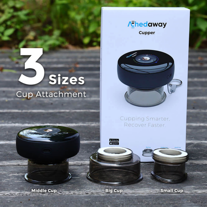 Achedaway Cupper - Il Massaggiatore Intelligente per la Terapia Cupping