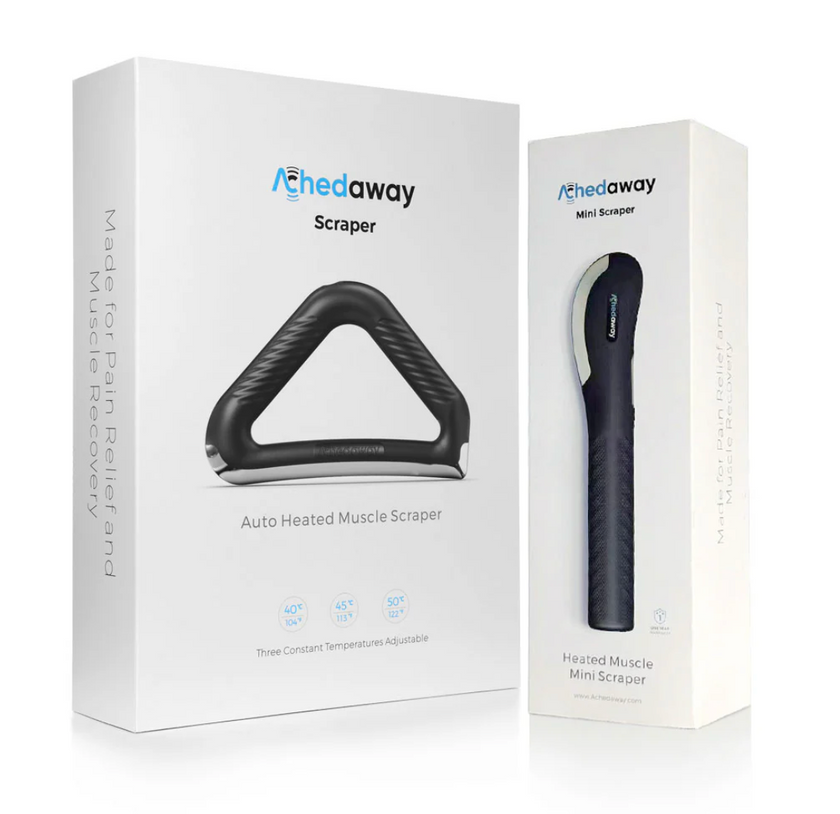 Achedaway Mini Scraper: Instrument portabil încălzit pentru terapia de răzuire