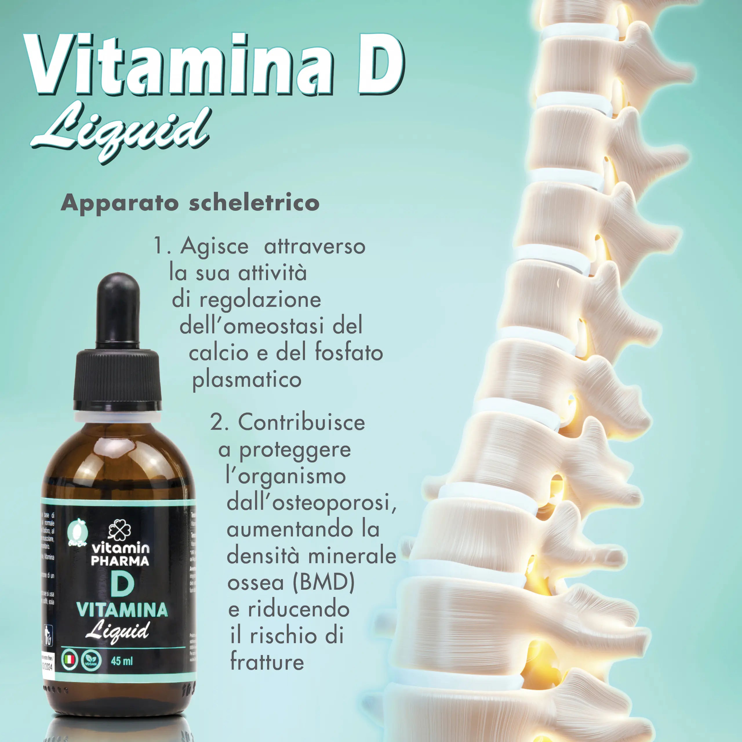 VITAMINA D Liquid - OSTEOPHARMA™