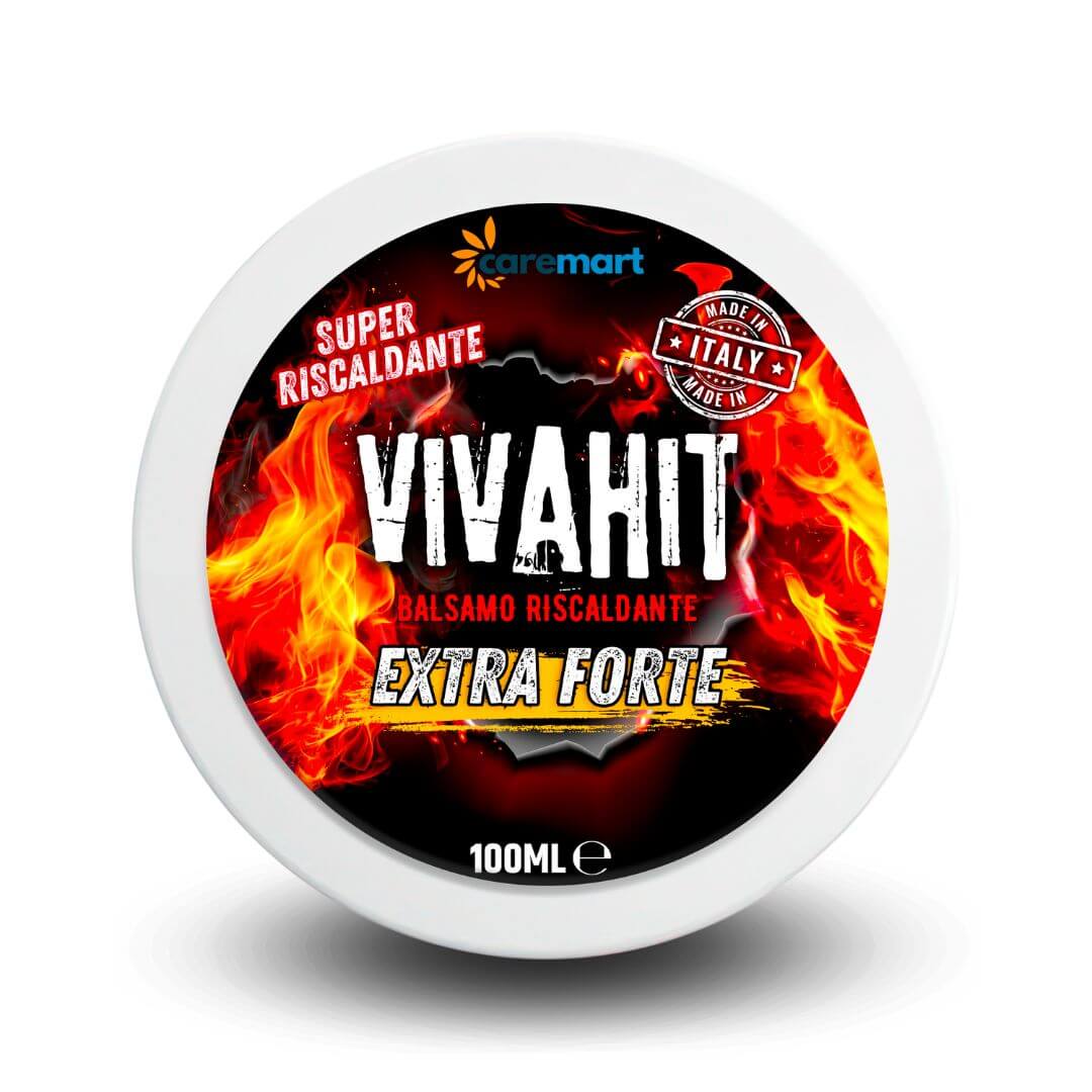 VIVAHIT Balsamo Riscaldante – Crema lenitiva con effetto termico per muscoli e articolazioni