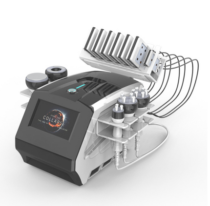 Newest 5 Handle 80khz Cavitation Vacuum RF Slimming Machine With Diode Laser Pads - OSTEOPHARMA™
