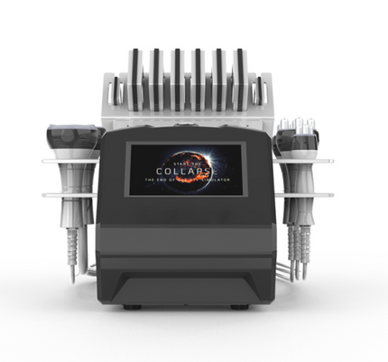 Newest 5 Handle 80khz Cavitation Vacuum RF Slimming Machine With Diode Laser Pads - OSTEOPHARMA™