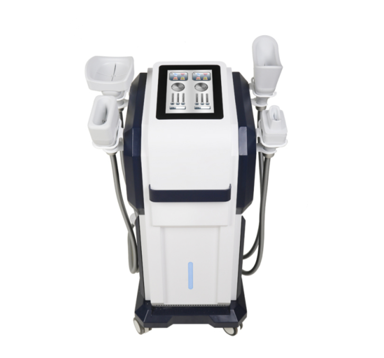 Macchina verticale per crioterapia snellente con 4 manipoli - CareMart