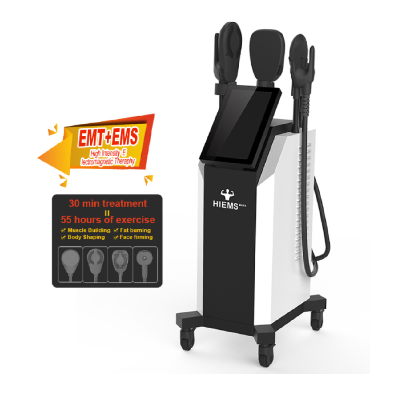 Macchina per perdita di peso Hiemt Neo EMS EMT Sculpting con 5 manipoli - CareMart
