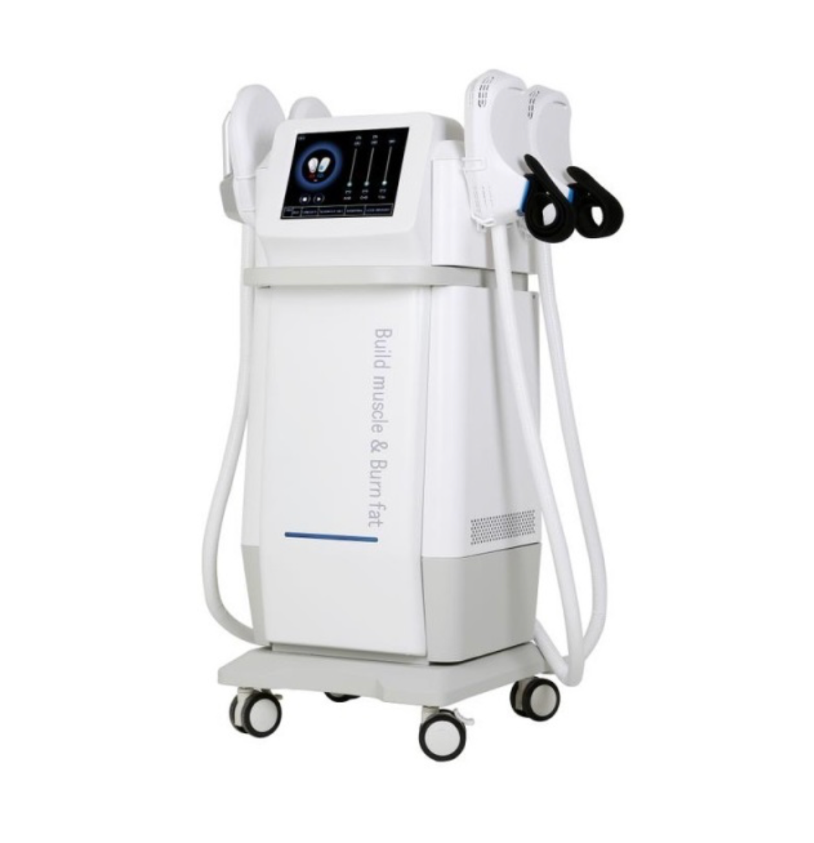 Macchina per la perdita di peso con 4 maniglie e tecnologia EMS per il modellamento. - CareMart