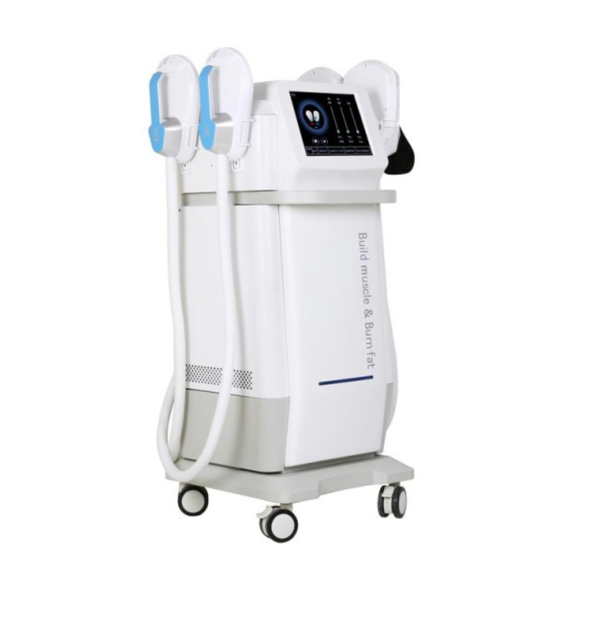 Macchina per la perdita di peso con 4 maniglie e tecnologia EMS per il modellamento. - CareMart