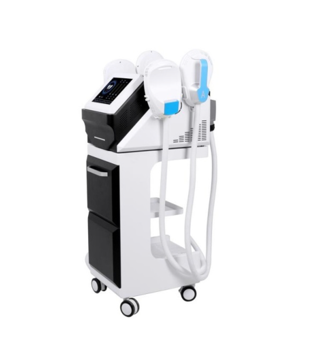 Macchina EMS per il modellamento corporeo, riduzione della cellulite e scolpimento del corpo, di alta qualità, con 4 maniglie. - CareMart