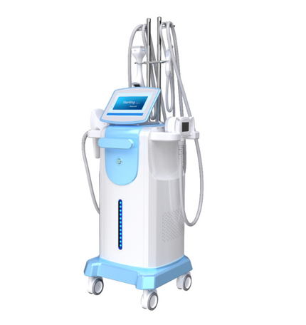 Macchina professionale per la riduzione della cellulite e il dimagrimento con RF e 4 rulli a vuoto. - CareMart