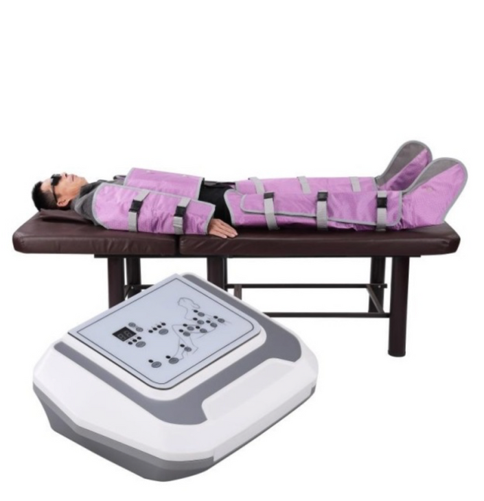 Macchina per Massaggio Drenante Linfatico delle Gambe con 16 Sacche d'Aria per Pressoterapia - CareMart