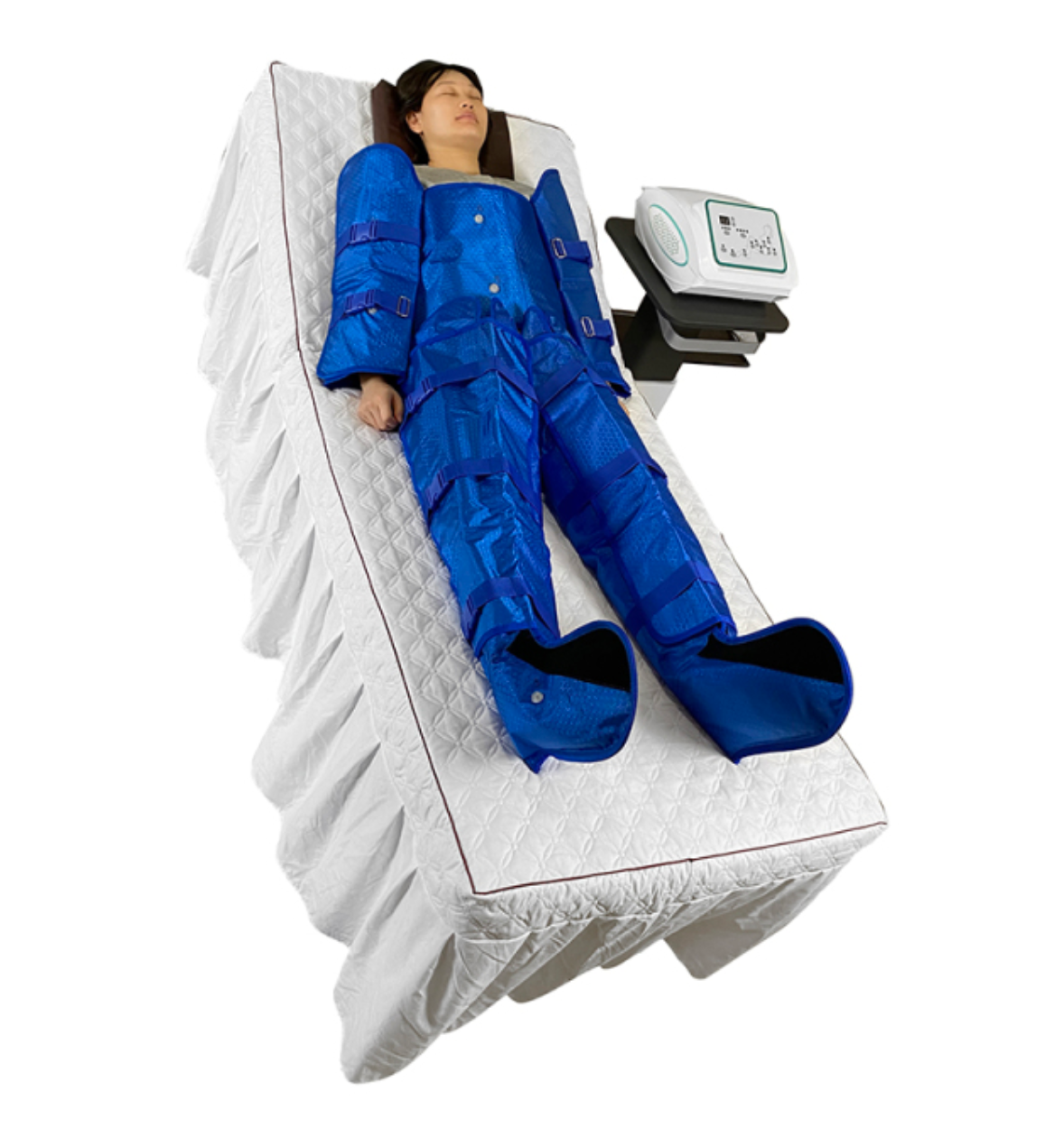 Dispositivo di Massaggio per Pressoterapia delle Gambe - Macchina per Drenaggio Linfatico - CareMart