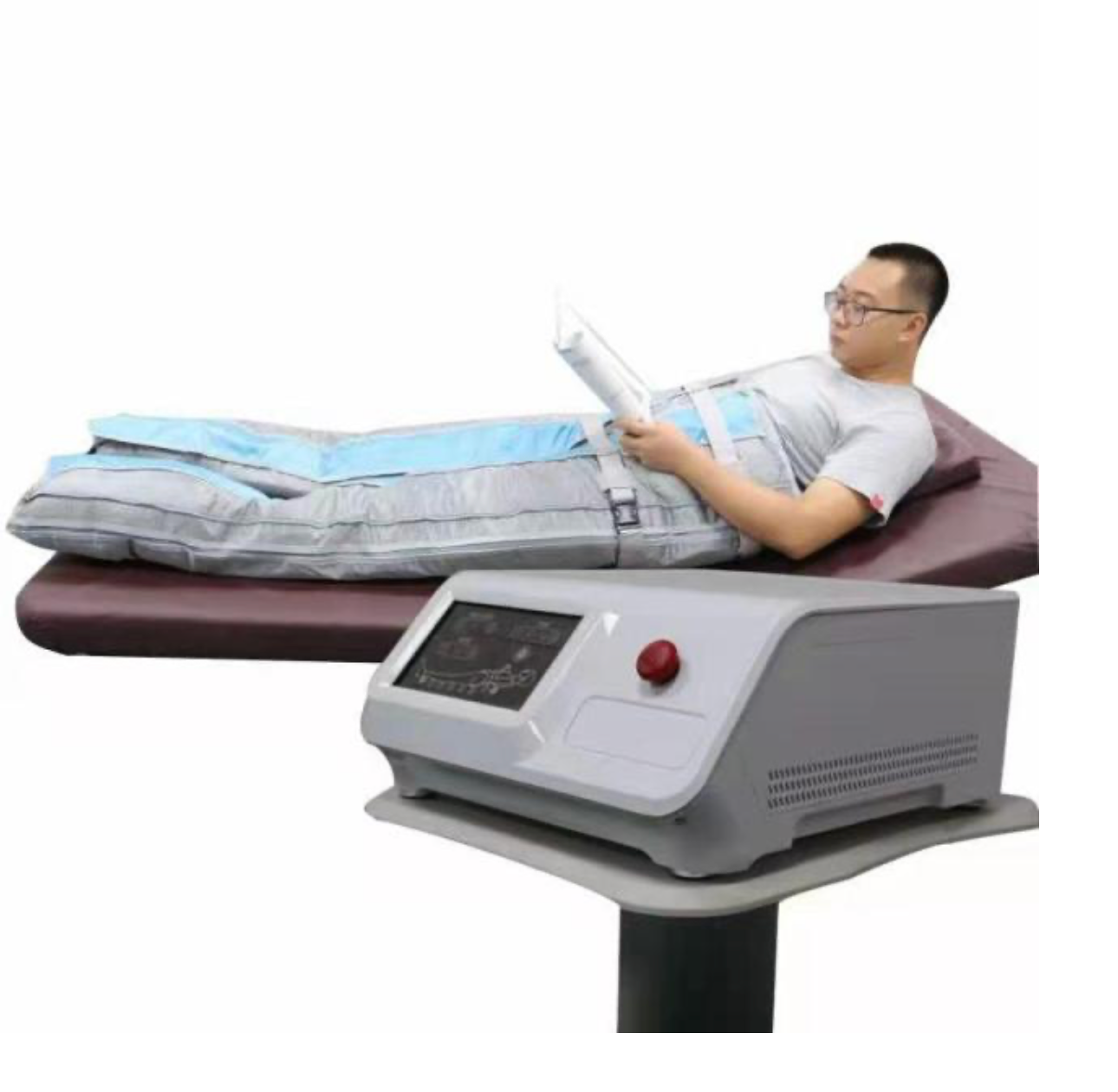 Macchina per Pressoterapia Massaggio a Compressione d'Aria - Terapia a Pressione - CareMart