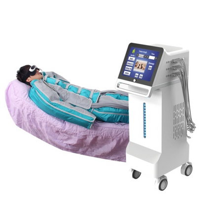 Macchina Professionale 3 in 1 per Pressoterapia Pressoterapia ad Aria - Drenaggio Linfatico - Macchina per la Perdita di Peso - CareMart