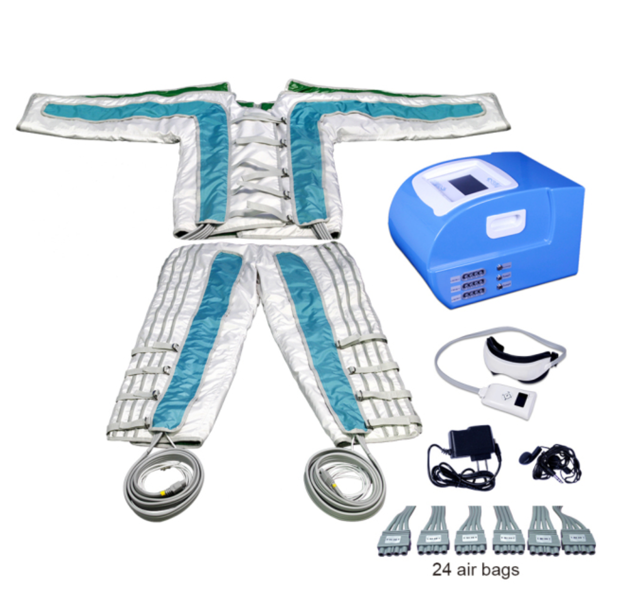 Macchina per Pressoterapia Detossificante e Drenaggio Linfatico Massaggio Dimagrante - Top di Vendita - CareMart