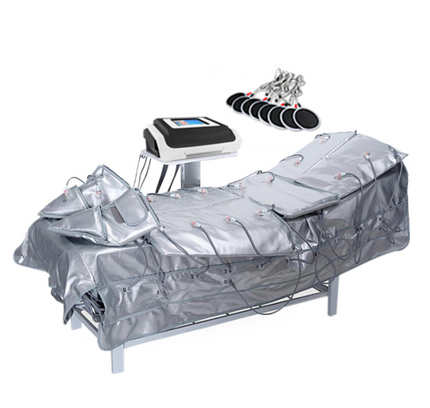 Macchina 3 in 1 per Pressoterapia Infrarossi ed EMS Dimagrimento - Drenaggio Linfatico - Terapia a Pressione - CareMart