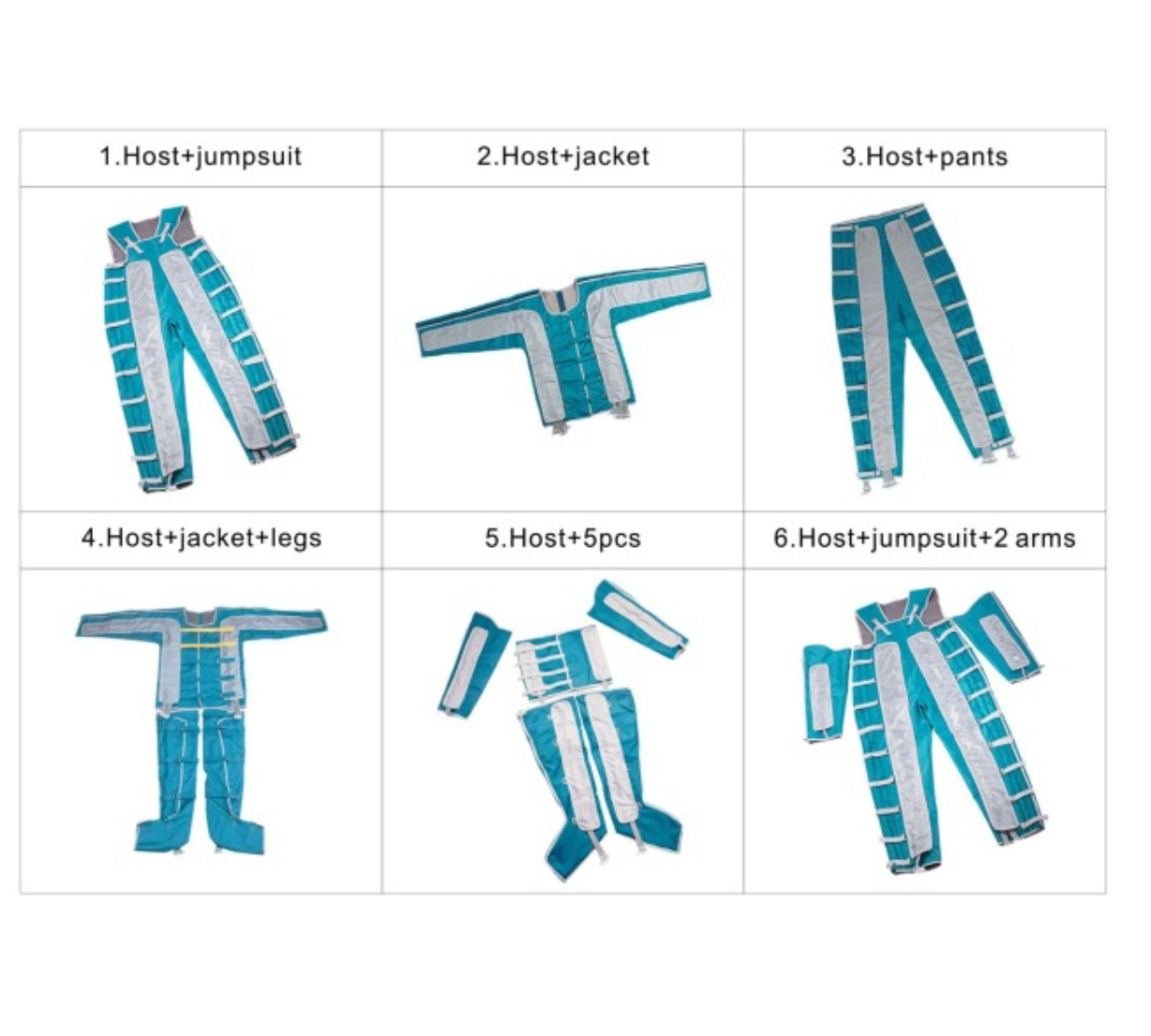 Macchina Professionale per Pressoterapia con 24 Airbag Drenaggio Linfatico e Perdita di Peso - Pressoterapia Avanzata - CareMart
