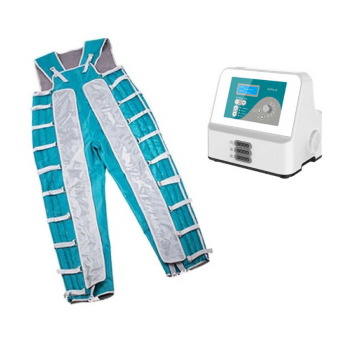 Macchina Professionale per Pressoterapia con 24 Airbag Drenaggio Linfatico e Perdita di Peso - Pressoterapia Avanzata - CareMart