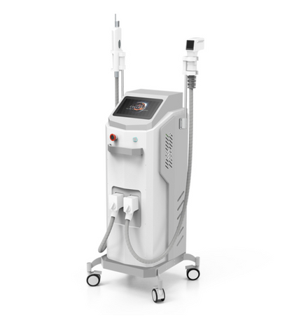 2 in 1 laser hair and tattoo removal machine with 808nm diode laser technology.