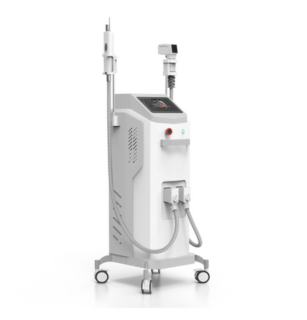 2 in 1 laser hair and tattoo removal machine with 808nm diode laser technology.