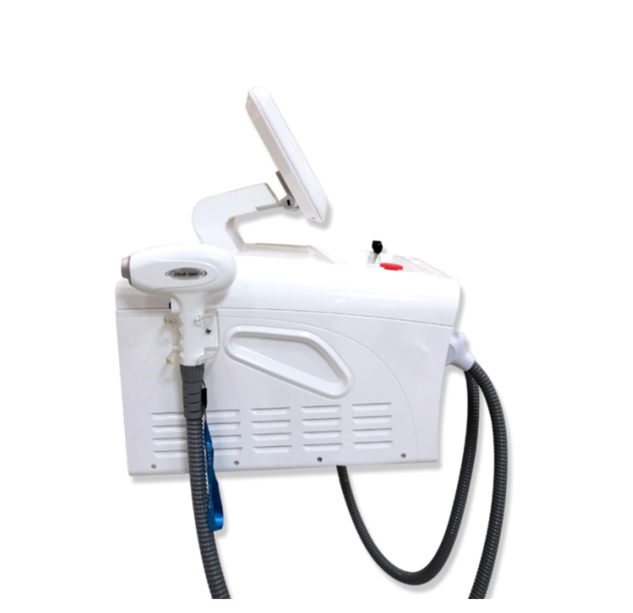 Portable 2 in 1 PicoLaser/808nm Diode Laser Machine for Hair Removal, Carbon Peeling and Tattoo Removal.