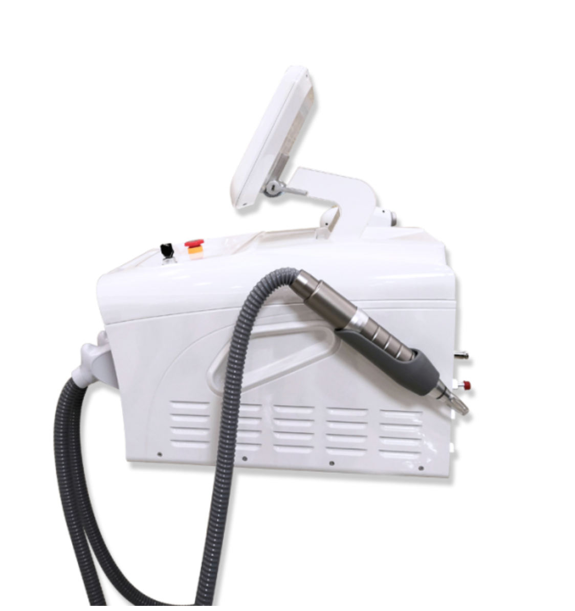 Portable 2 in 1 PicoLaser/808nm Diode Laser Machine for Hair Removal, Carbon Peeling and Tattoo Removal.