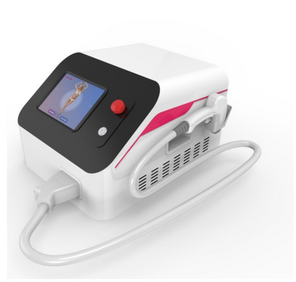 Portable diode laser hair removal equipment with 3 wavelengths: 755nm, 808nm and 1064nm.